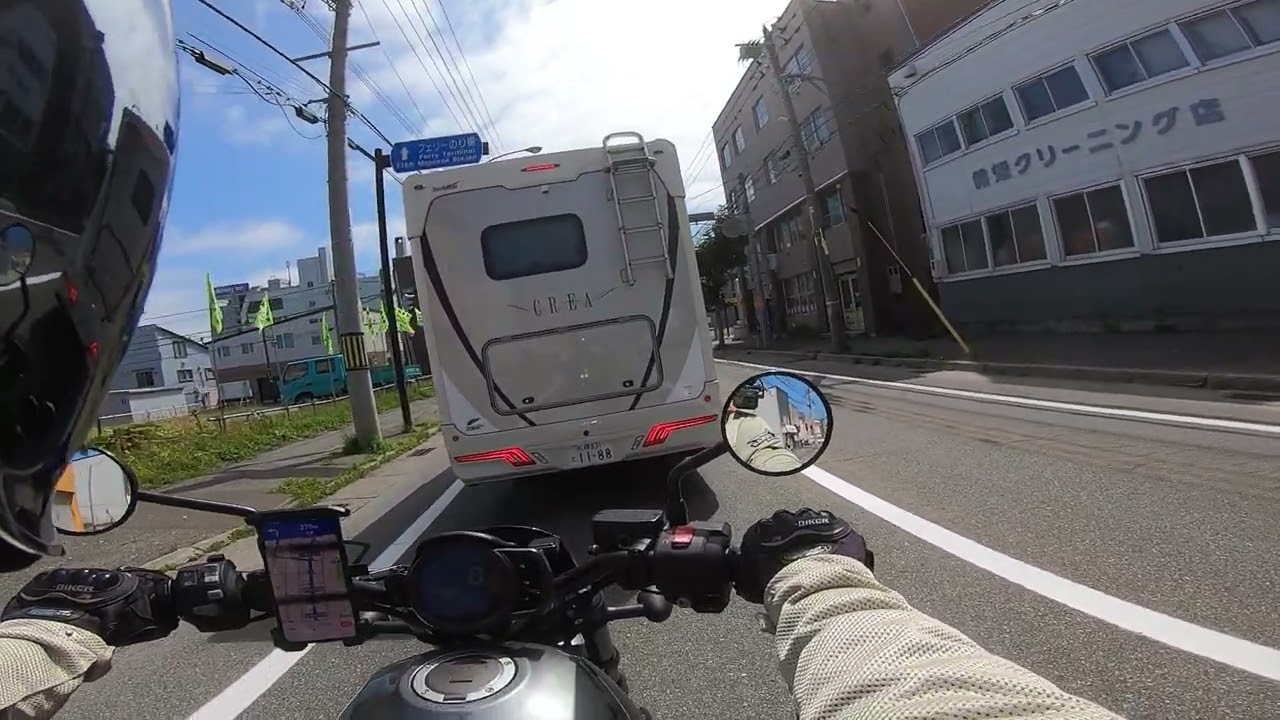 レブル1100　MT　北海道ツーリング　２日目　２４