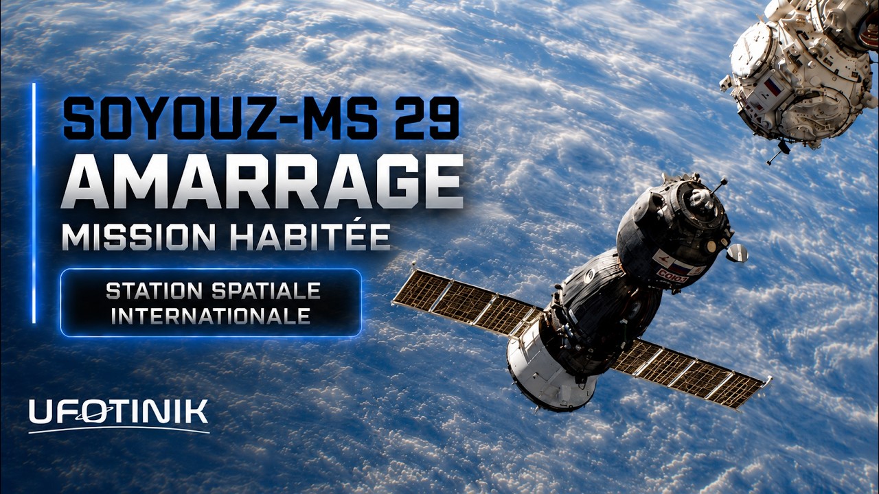 🔴 EN DIRECT AMARRAGE SOYOUZ MS-29 (Arrivée cosomunautes et astronaute sur l'ISS - FR)