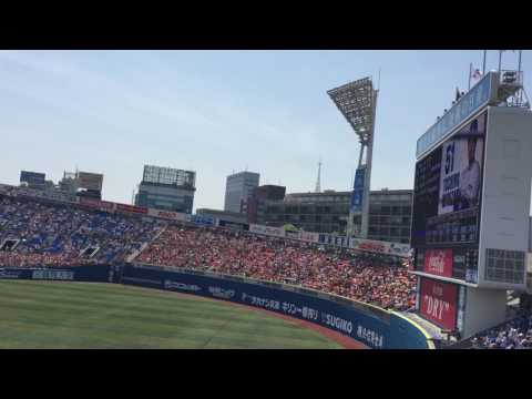 2017/5/21 横浜DeNAベイスターズvs読売ジャイアンツ スタメン1-9