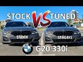 BMW 330i G20 - Stock vs. Tuned (Stage1) - Rezultate surprinzatoare!