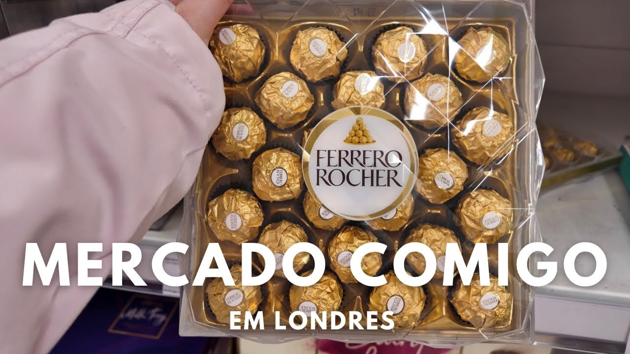 Vem no MERCADO comigo em LONDRES!