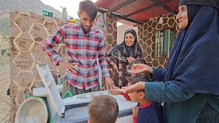 rural life .  Narges suggests that grandmother stay in their house