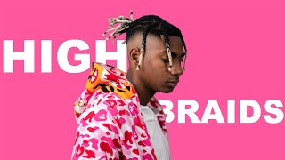 BRAIDED HIGH FADE HAIRCUT TUTORIAL! | EASY GUIDE