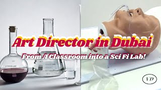 Day in the Life Art Director in Dubai | Making A Sci-fi Film Set in 2 hours!