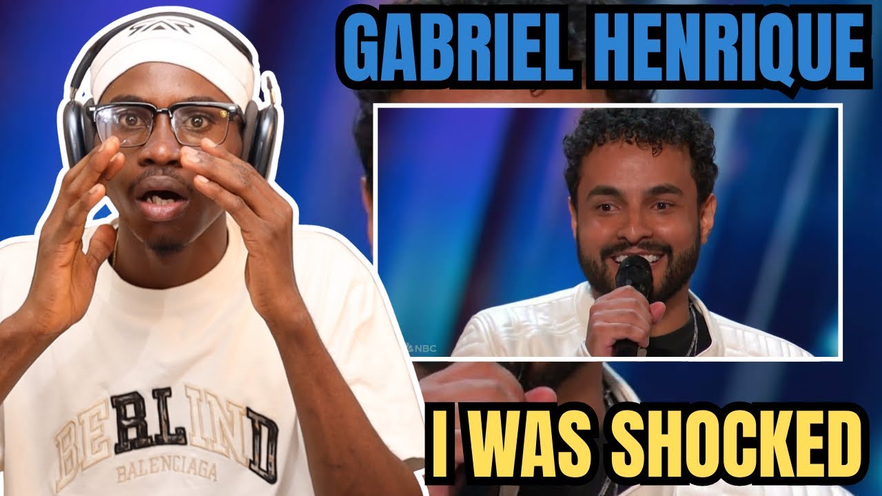 Vocal Coach Reacts to AGT Golden Buzzer -Gabriel Henrique