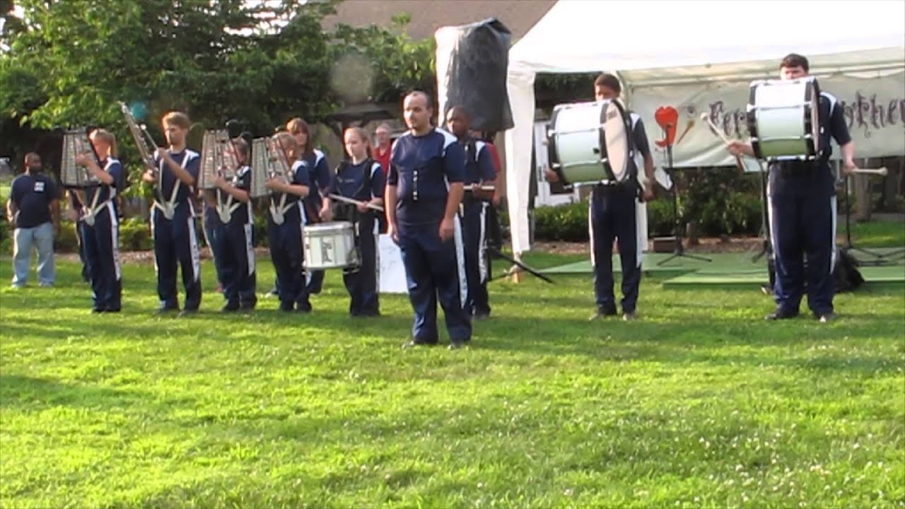 Walker Valley Marching Band at OC Pop, Rock & Doowop Series 2015 clip 1