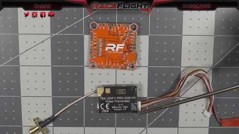 Connecting TBS Unify VTX to Raceflight Revolt