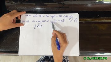 Nhạc Lý Căn Bản. Bài 12. Dấu Nối, Dấu Luyến, Dấu Chấm Ngân|| Trung Tâm Âm Nhạc Upponia