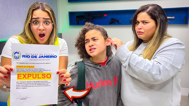 O RYAN VAI SER EXPULSO DA ESCOLA ...