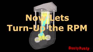 3D Two-Cycle Engine: Autocad screenshot 2