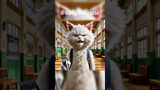 Bad Cats Haircut Pushed Back Friends Hairline