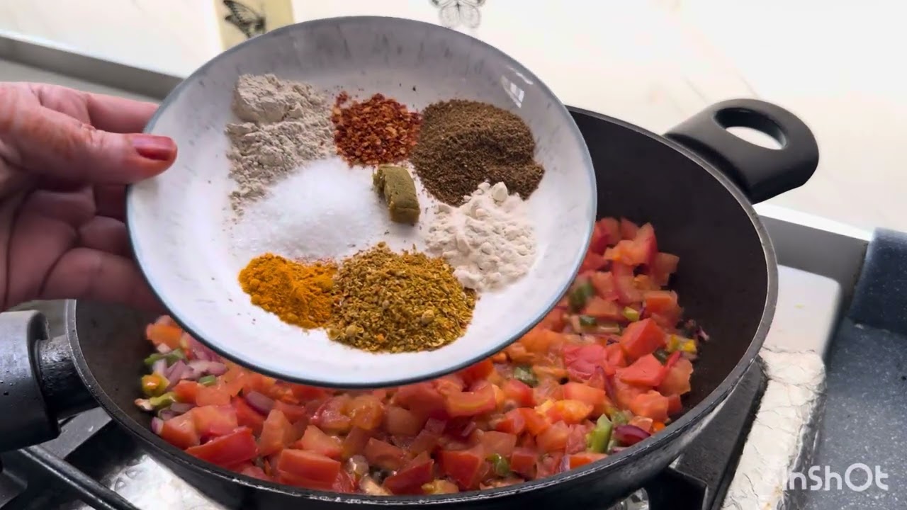 ‏طريقة مقلقل لحم بأسهل الطرق ‏بالطماطم والبصل 🐏🐑￼￼