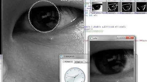 Fast and Accurate Iris Detection from Head Mounted Eye Camera