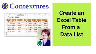 How To Create An Excel Table To Organize Data