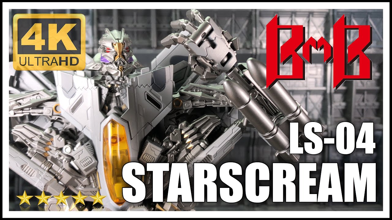 Black Mamba BMB LS-04 Oversize Studio Series SS06 Starscream - YouTube