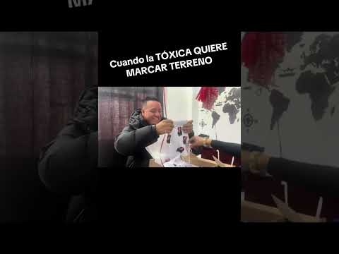 Así marca terreno mi mujer..