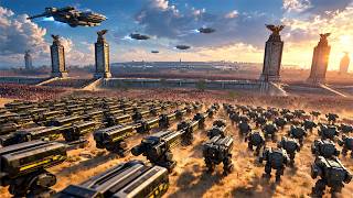 11,000,000 DEMONS & ALIENS ATTACK! Can the FUJIN MECH Survive? | UEBS 2 screenshot 3