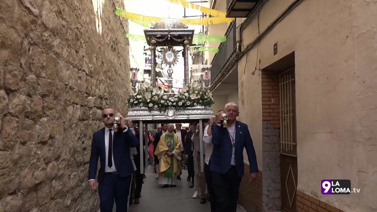 Fiestas de Mozos en Rus 2023 · Procesión del Santísimo Sacramento