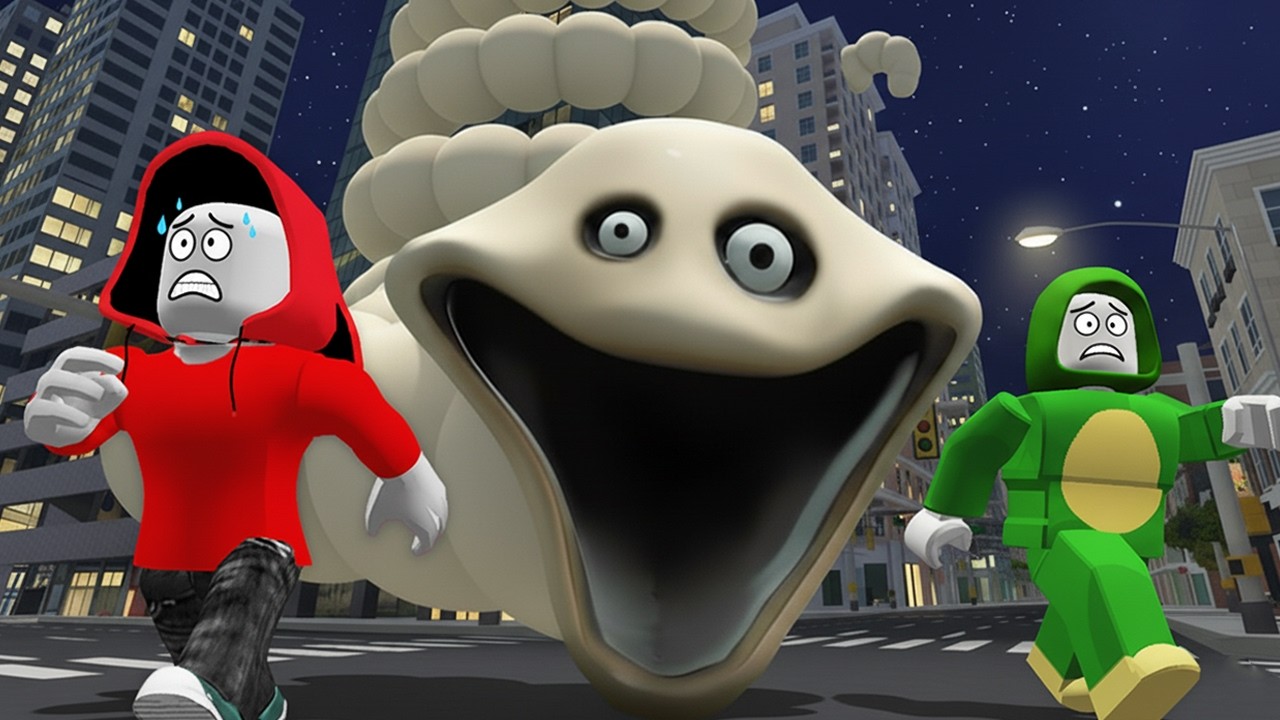 JJ and Mikey Beware of HUNGRY WORMS in Roblox !?