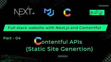 Contentful API request and dashboard UI | Full stack with Next.js, MUI, and Contentful in Tamil