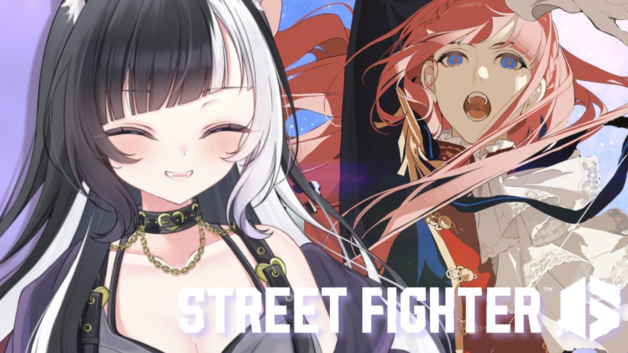 『スト6』世界一コマ投げするマノン。最高MR1800。〚個人Vtuber/縞牙イエナ〛※twitchと同時配信してます。