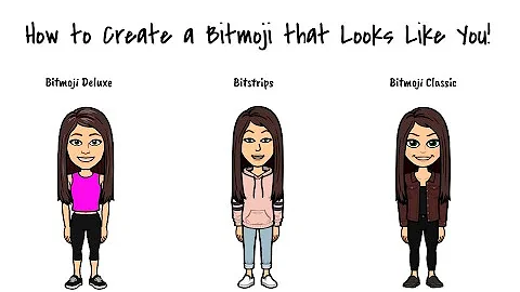 Create an Avatar that Reflects You with Customized Bitmoji!