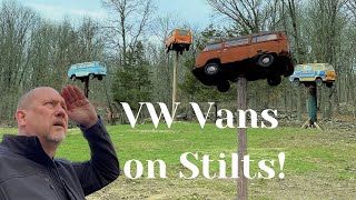 VW Vans on Stilts!