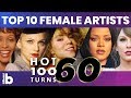 Billboard Hot 100 Top 10 Female Artists of All Time Countdown!