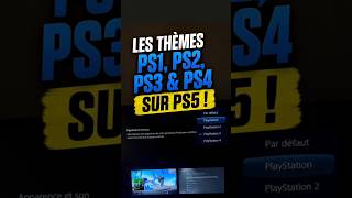 Voci comment activer les thèmes des anciennes PlayStation sur ps5 #ps5 #astuce #gaming