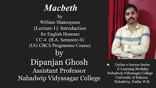 MACBETH: LECTURE 1 (Introduction)