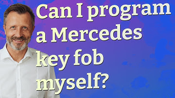 Can I program a Mercedes key fob myself?