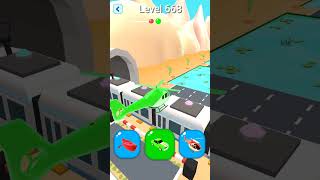 Shape-Shifting 2 GAMEPLAY Level No #668 Walkthrough - New Update Car Racing #Shorts #ShapeShifting screenshot 2