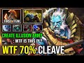 WTF 70% Cleave Unlimited Illusion Army Battle Fury 1v5 Dodge & Juke Phantom Lancer Dota 2