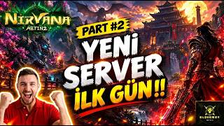 SERVER AKTİF +9000 ONLİNE İLK GÜN SUNUCUMUZDA UÇUYORUZ !! || Nirvana Metin2 #Part2