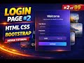 HTML, CSS, Login Form #2 | Modern UI Design #htmlcss #login