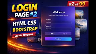 Html Css Login Form 2  Modern Ui Design htmlcss login