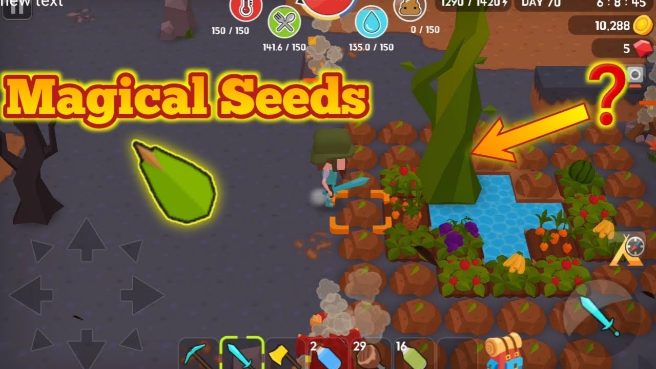 Mine Survival | MAGICAL SEEDS!! | JCast