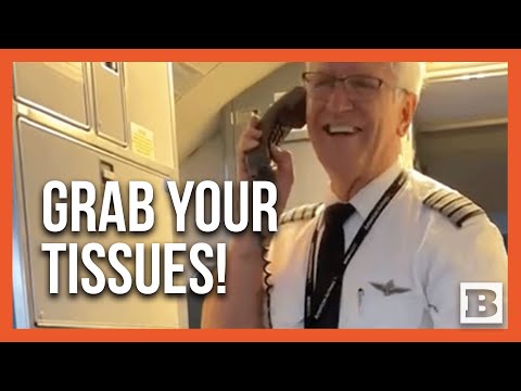 Emotional Retirement Flight: American Airlines Pilot's Touching Farewell Speech