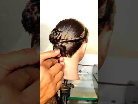 Simple Easy Ponytail Hairstyle | Simple Hairstyle | Short Hair | Hairstyle #shorts #youtubeshorts