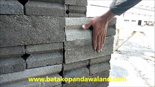 Harga Batako Per Meter Persegi | Harga Batako per m2 | Batako Pandawaland