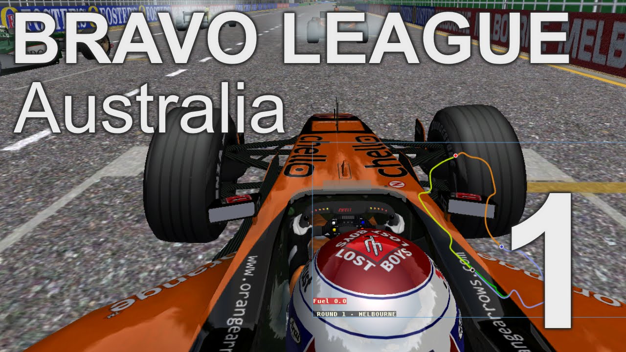 [rFactor] Bravo F1 League - My Highlights - Round 1
