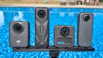 DJI Osmo 360 vs. Insta360 X5 vs. GoPro MAX2 vs. Akaso 360