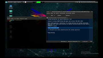 Escaneo de puertos con nmap OS detection (-O) - Parrot Security OS