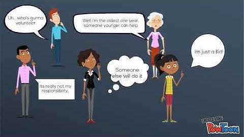 Bystander effect example