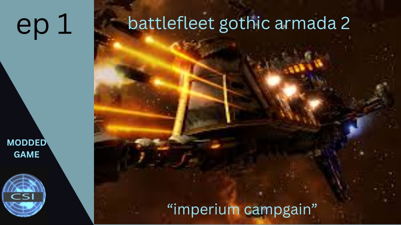 battlefleet gothic ep 1 imperium campaign