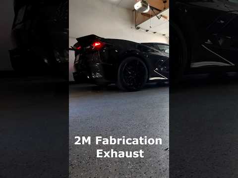 Stock Exhaust Vs. Modified Exhaust C8 Corvette