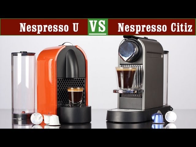 Nespresso U vs Citiz -