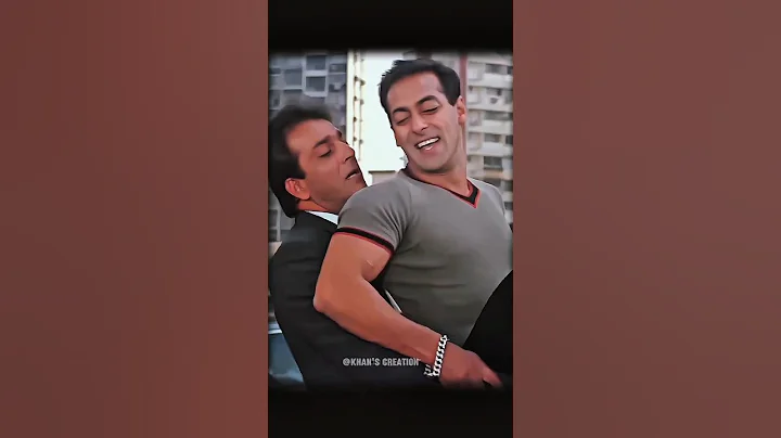 Salman khan and Sanjay dutt status👑🥵| forever friendship 🤝 edit | baba🔥 x bhaijaan🚬 #viral #ytshort