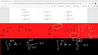 || How to Integrate Exponential Functions|| A Level Maths P3 Integration.