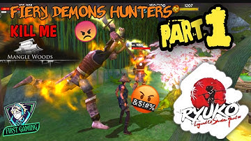 NINJA RYUKO, SHADOW OF NINJA // MANGLE WOODS GAME PLAY // PART 01....